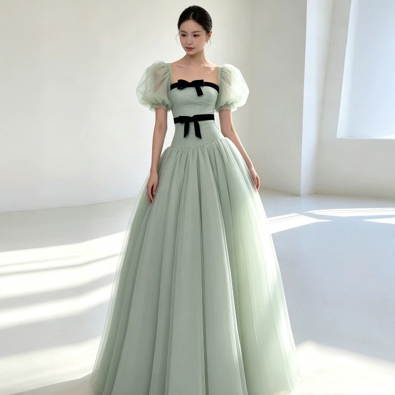 Evening Gown - Nuevo Vestido de Noche Verde para