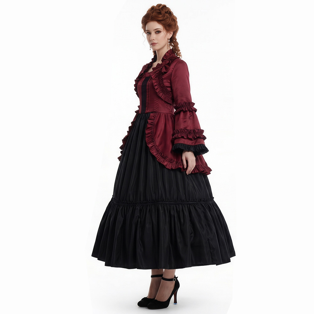 Vestido Medieval con Mangas Ab - Formal Dress reseña y precio