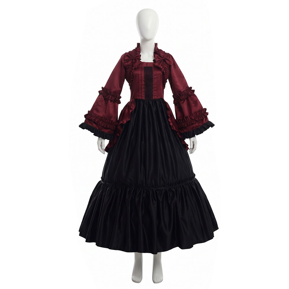 Vestido Medieval con Mangas Ab - Formal Dress reseña y precio