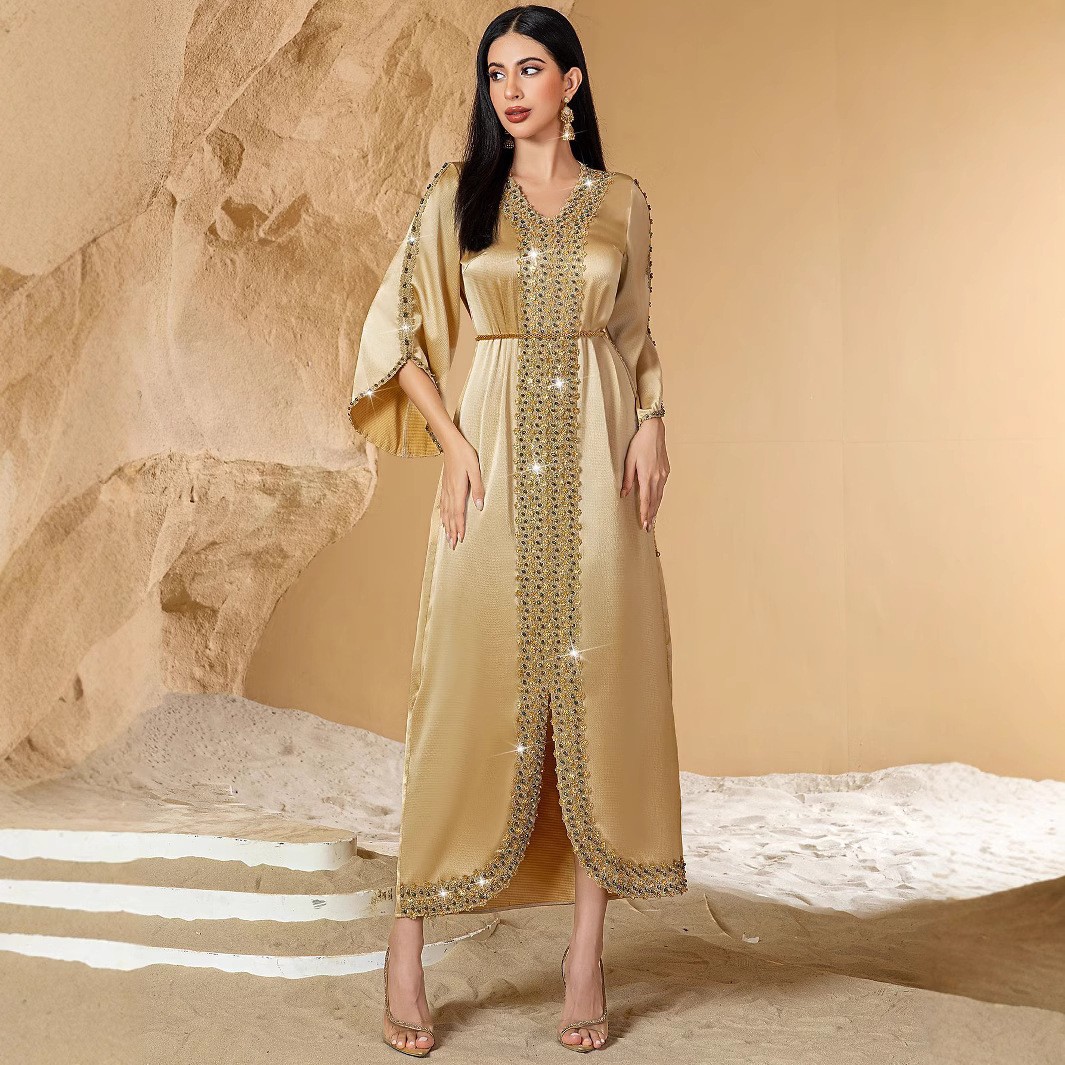 Elegante Vestido de Noche con  - Evening Gown reseña y precio