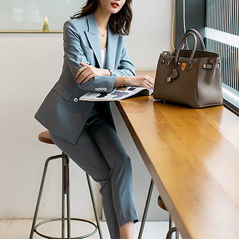 Traje de Pantalón Entallado pa - Womens Blazer reseña y precio