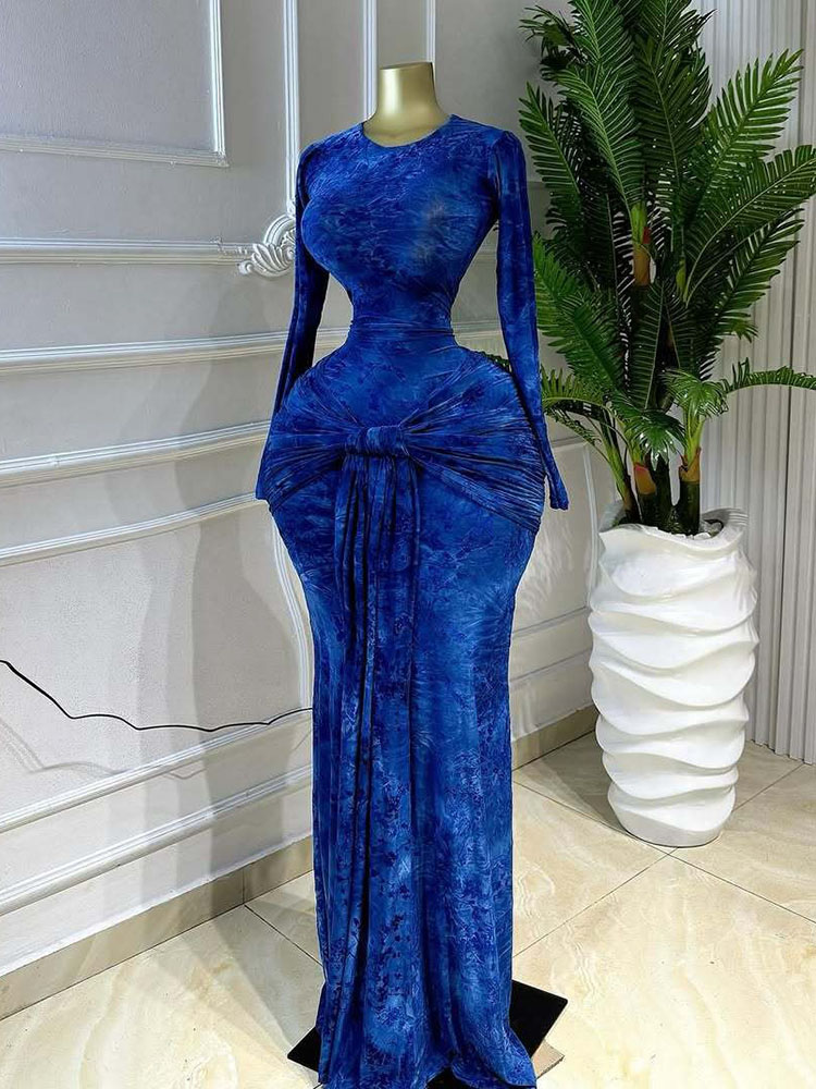 Vestido largo de manga larga d - Women'S Red Formal Wear reseña y precio