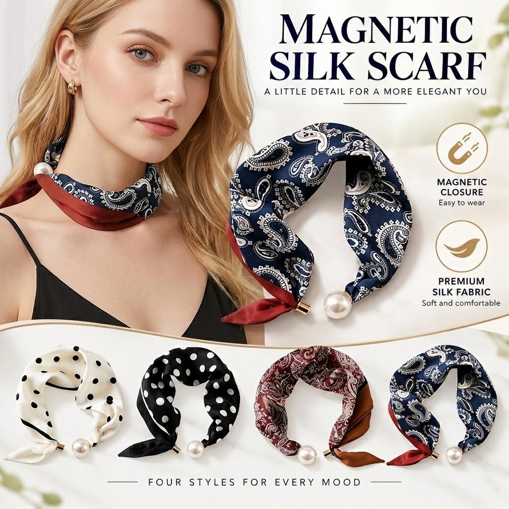 Pañuelo de seda con estampado  - Silk Blouse reseña y precio