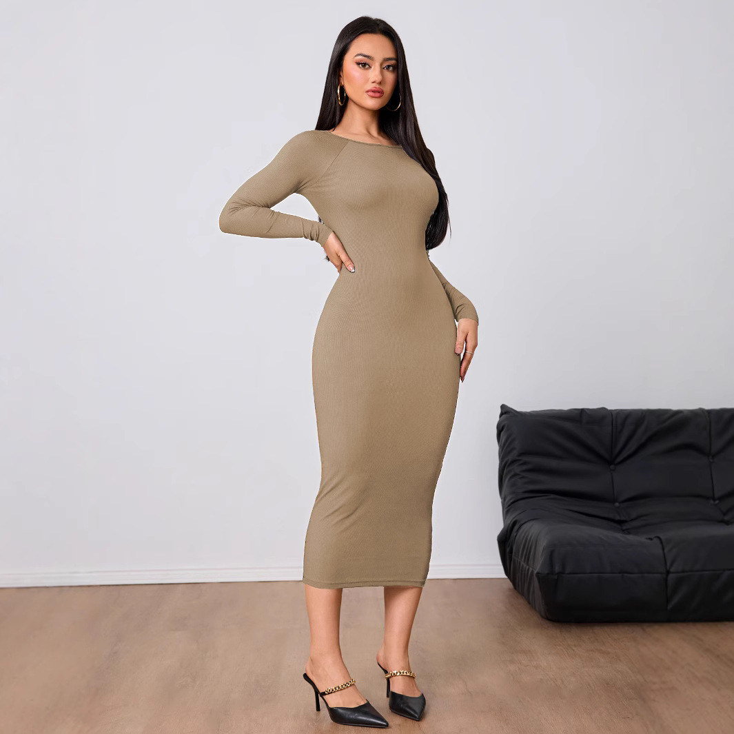 Vestido Midi Sexy sin Espalda  - Midi Dress reseña y precio