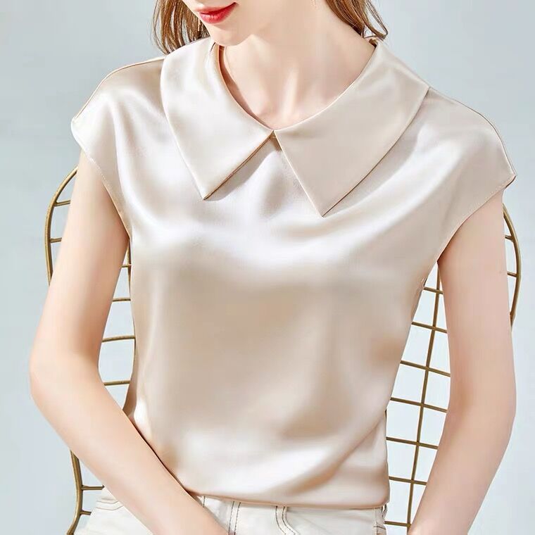 Camisas de mujer elegantes de  - Silk Blouse reseña y precio