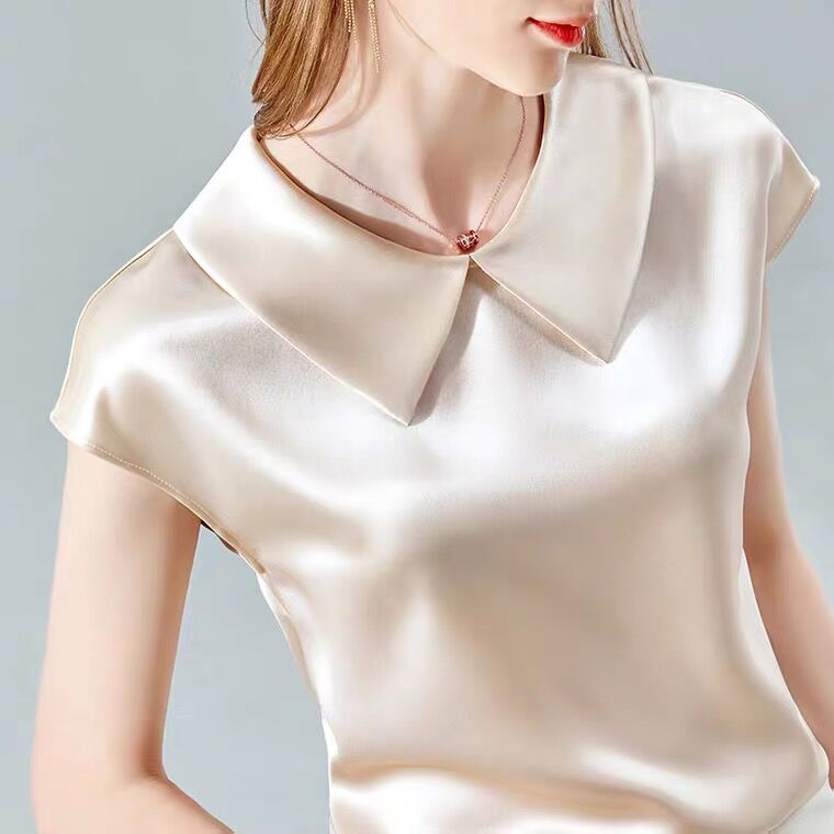 Camisas de mujer elegantes de  - Silk Blouse reseña y precio