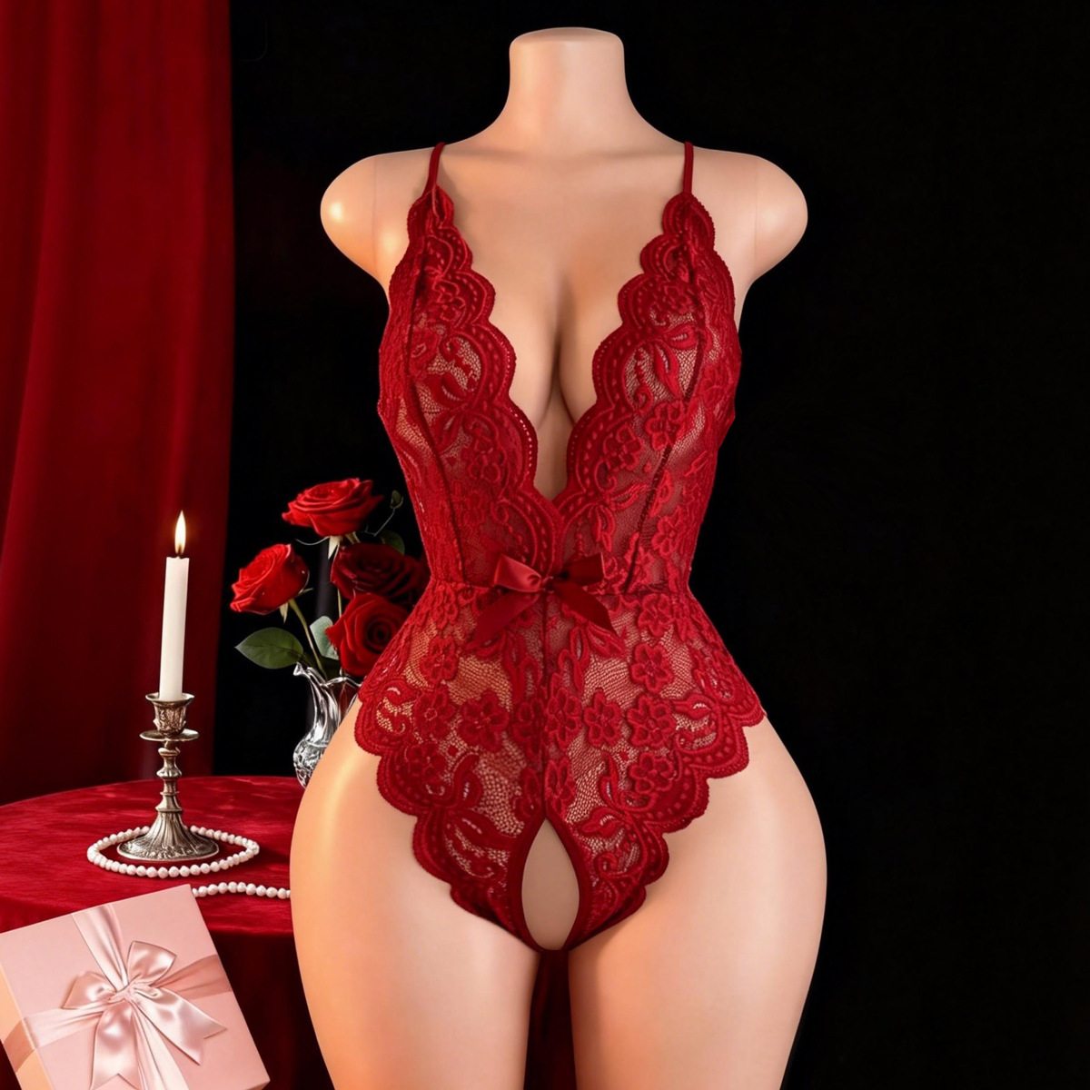 Lencería sexy para mujer, ropa - Wedding Dress reseña y precio